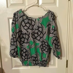 Beautiful New York and Company Nautical inspired Top